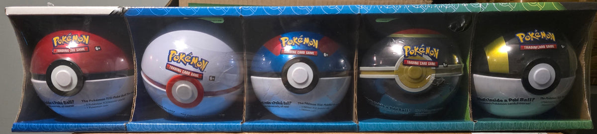 Pokémon Costco Pokéball Tin 5-Pack Sealed Box Verified J21 A22 Evolving Skies!
