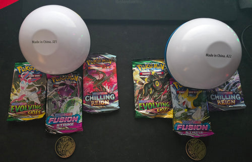 Sealed Pokémon Poké Ball Tin Lot (3) 1x J21 2x A22 Guaranteed Evolving Skies!