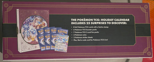 Pokemon TCG Holiday Calendar 2025 Advent Box Brand New Sealed
